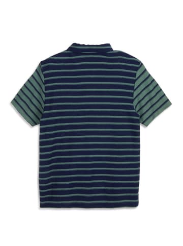 Scotch & Soda Koszulka polo w kolorze zielono-granatowym