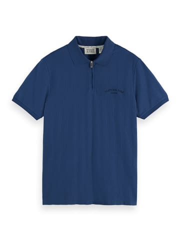 Scotch & Soda Koszulka polo w kolorze granatowym