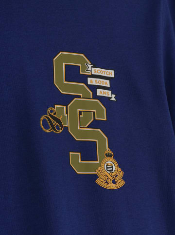 Scotch & Soda Shirt donkerblauw
