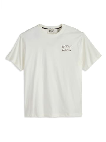 Scotch & Soda Koszulka w kolorze białym