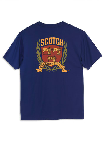 Scotch & Soda Koszulka w kolorze granatowym