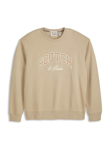 Scotch & Soda Sweatshirt in Beige