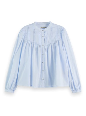 Scotch & Soda Bluse in Hellblau