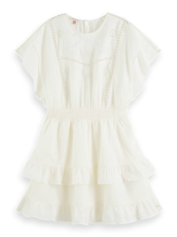 Scotch & Soda Sukienka w kolorze kremowym