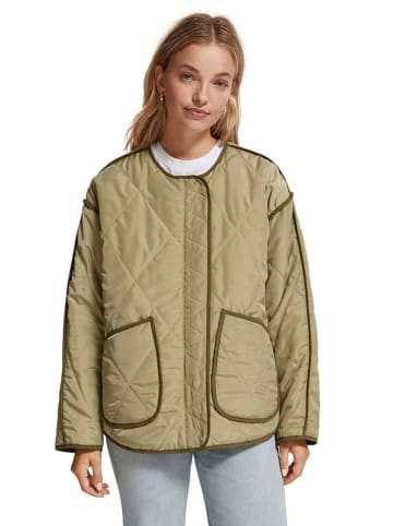 Scotch & Soda Omkeerbare tussenjas olijfgroen