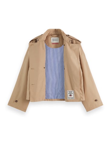 Scotch & Soda Kurtka przejściowa w kolorze beżowym