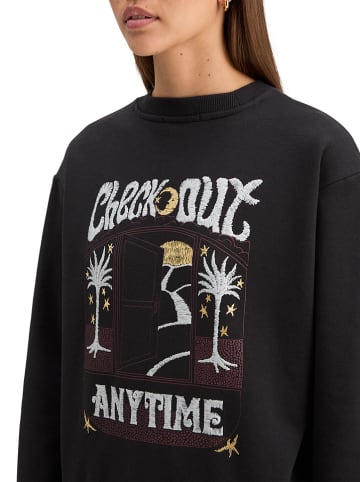 Scotch & Soda Sweatshirt zwart