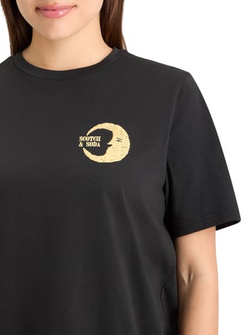 Scotch & Soda Koszulka w kolorze czarnym