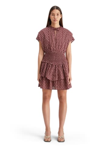 Scotch & Soda Kleid in Bordeaux/ Rosa