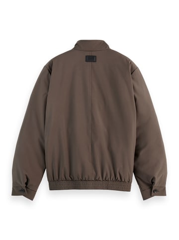 Scotch & Soda Übergangsjacke in Dunkelbraun
