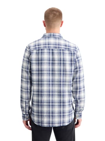 Scotch & Soda Blouse donkerblauw/wit