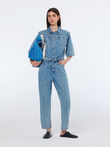 Scotch & Soda Spijkerjumpsuit blauw