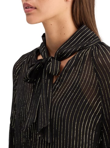 Scotch & Soda Bluse in Schwarz/ Gelb