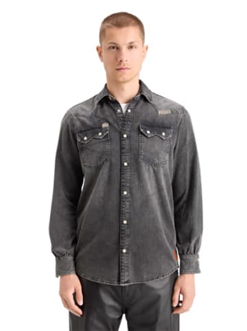 Scotch & Soda Koszula dżinsowa "JOE JONAS X SCOTCH SODA" w kolorze czarnym