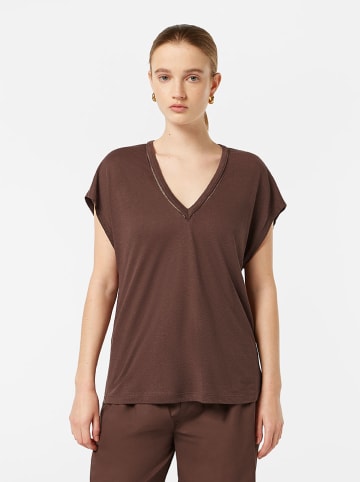 Scotch & Soda Shirt donkerbruin