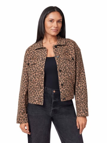 Scotch & Soda Kurtka koszulowa w kolorze karmelowo-czarnym