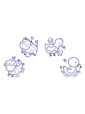 Aladine Stempelset "Boerderij" - vanaf 18 maanden