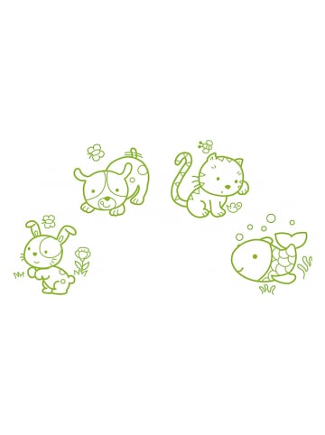 Aladine 5-delige stempelset "Huisdieren" - vanaf 18 maanden