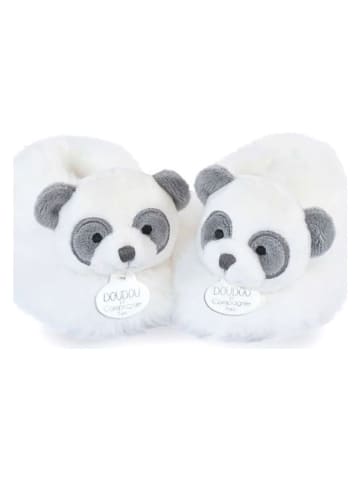 DOUDOU Rammelaarpantoffels "Panda" - vanaf de geboorte