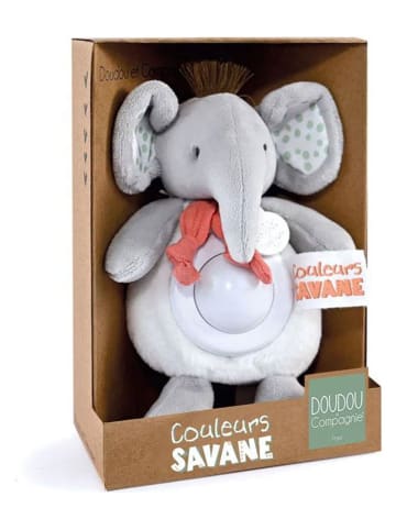 DOUDOU Nachtlicht "Elefant" in Grau