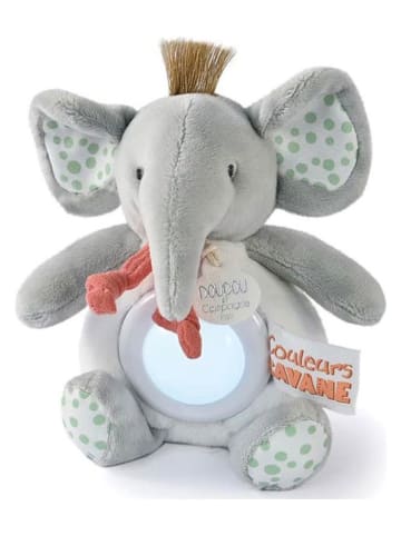 DOUDOU Nachtlicht "Elefant" in Grau