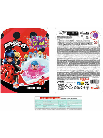 Simba Badebombe "Glibbi Miraculous Surprise" - ab 3 Jahren (Überraschungsprodukt)