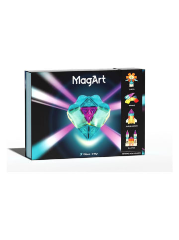 TOPBRIGHT Magneetbouwstenen "MagArt 108" - vanaf 3 jaar