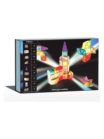 TOPBRIGHT Magneetbouwstenen "MagArt 64" - vanaf 3 jaar