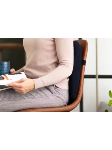 Tempur Lendesteunkussen blauw - (L)36 x (B)36 cm