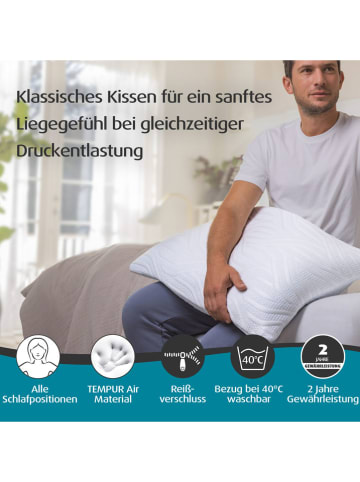 Tempur Poduszka "Comfort Air - Soft" w kolorze białym - 40 x 80 cm