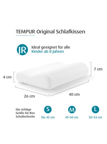Tempur Nekkussen "Original Junior - Fest" wit