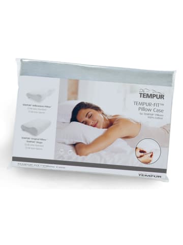 Tempur Jersey kussensloop "Prima Air" grijs