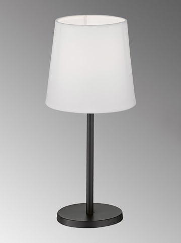 FISCHER & HONSEL Lampa stołowa "Rimini" w kolorze czarno-białym - wys. 30 x Ø 14 cm