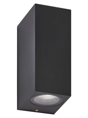 FISCHER & HONSEL Ledbuitenlamp "Emilio" zwart - (B)6,9 x (H)15 x (D)9,2 cm