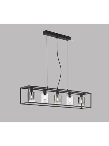 FISCHER & HONSEL Lampa wisząca w kolorze czarno-szarym - 59 x 18 cm