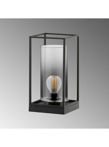 FISCHER & HONSEL Lampa stołowa "Samu" w kolorze czarnym - 16 x 30 x 16 cm