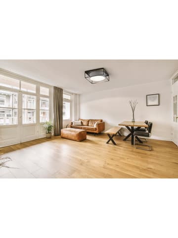 FISCHER & HONSEL Lampa sufitowa "Carre" w kolorze beżowym - 50 x 50 cm