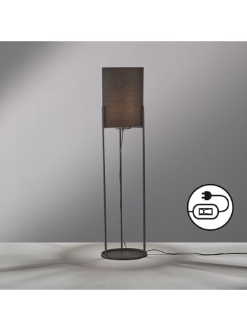 FISCHER & HONSEL Standleuchte "Spencer" in Braun - (H)114 cm