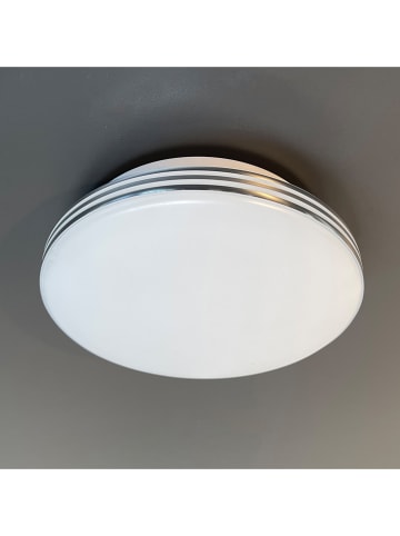 FISCHER & HONSEL LED-Deckenleuchte in Weiß - Ø 16 cm
