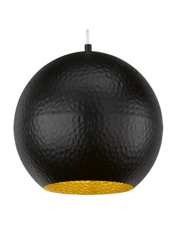 FISCHER & HONSEL Hängeleuchte in Schwarz - Ø 30 cm