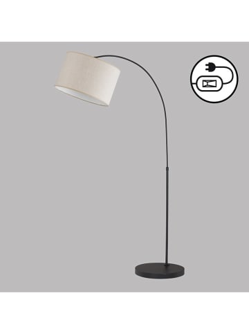 FISCHER & HONSEL Standleuchte ''Teramo'' in Schwarz/ Weiß - (H)200 cm