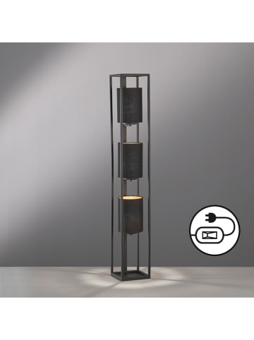 FISCHER & HONSEL Staande lamp "Spencer" zwart - (H)130 cm