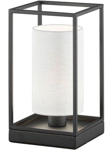 FISCHER & HONSEL Lampa stołowa "Gilli" w kolorze czarnym - 16 x 28,5 x 16 cm