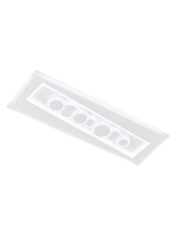 FISCHER & HONSEL Ledplafonnière "Ratio" wit - (B)63 x (H)6 x (D)21 cm