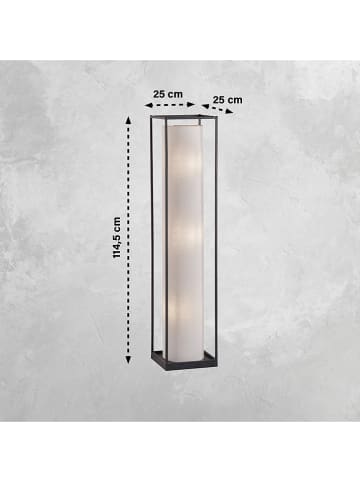 FISCHER & HONSEL Staande lamp "Thor" zwart/wit - (H)114,5 cm