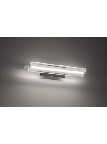 FISCHER & HONSEL LED-Wandleuchte "Paros" in Schwarz - (B)35 x (H)8 cm