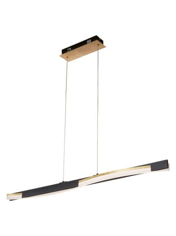 FISCHER & HONSEL Lampa wisząca LED "Bridge" w kolorze białym - 100 x 160 x 9 cm