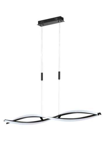 FISCHER & HONSEL Lampa wisząca LED "Torcido" w kolorze czarnym - 105,5 x 150 cm