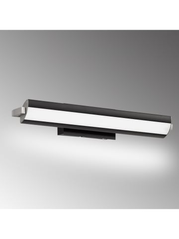 FISCHER & HONSEL LED-Wandleuchte "Beat" in Schwarz - (B)46 x (H)8 cm