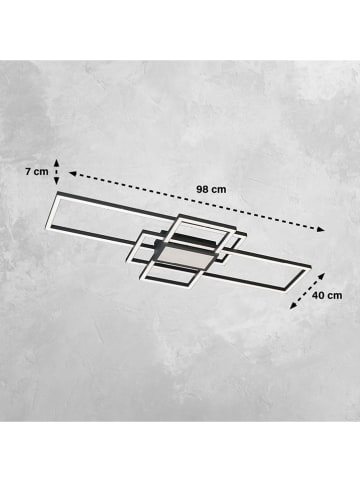 FISCHER & HONSEL Lampa sufitowa LED "Seth" - KEE E (A do G) - 98 x 40 cm
